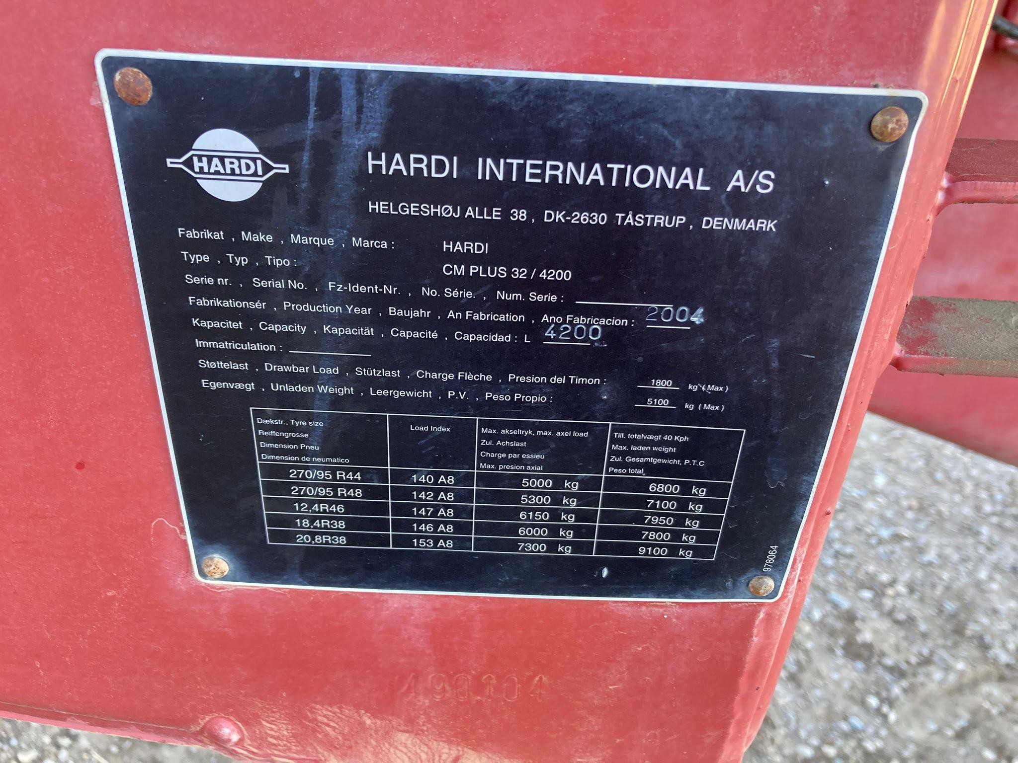 2004 Hardi NAVIGATOR 4000