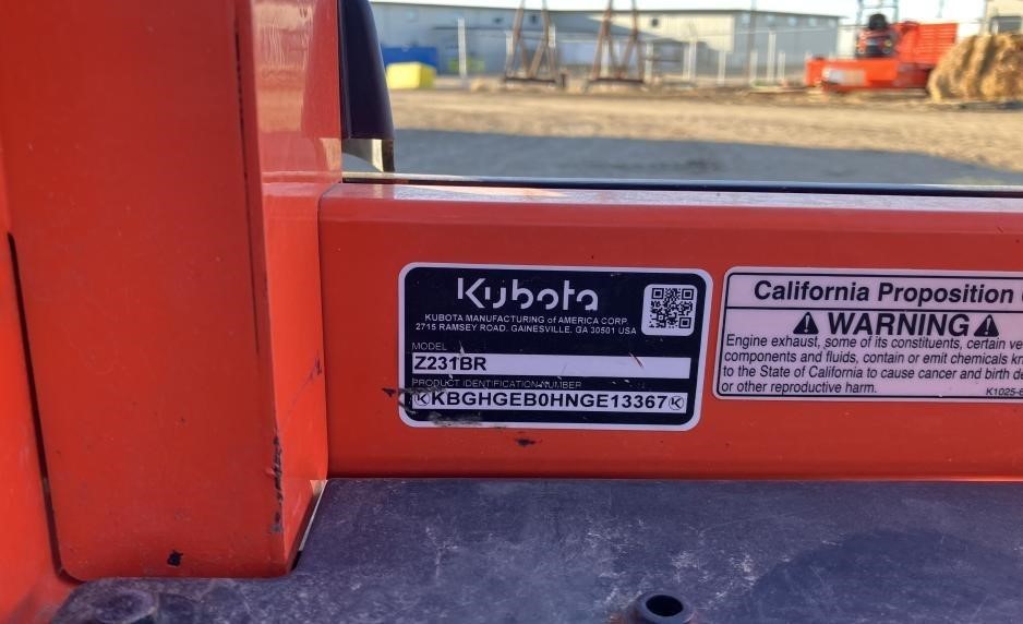 Kubota Z231