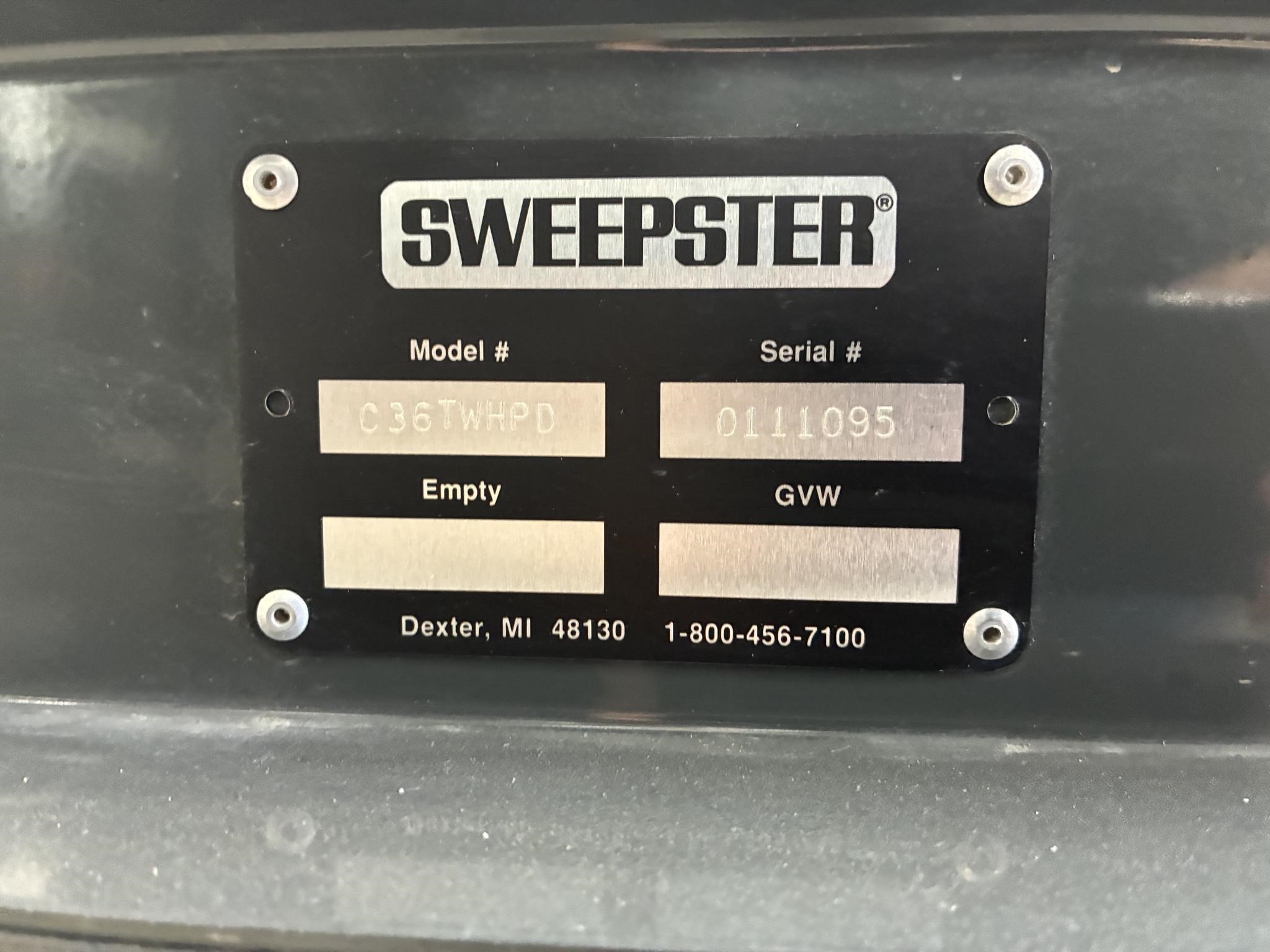 2018 Sweepster C36TWHPD1