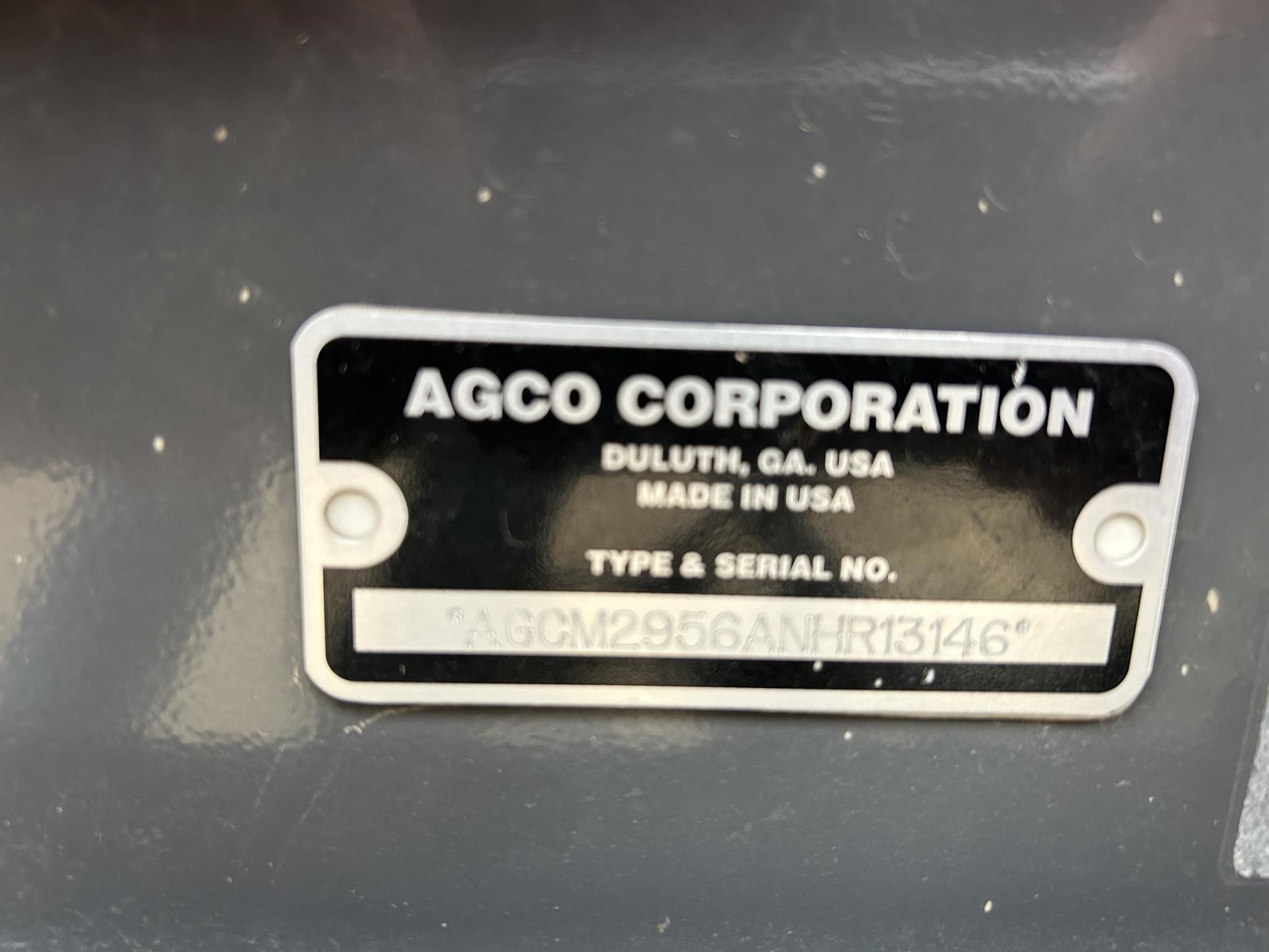 2022 Massey Ferguson 2956A