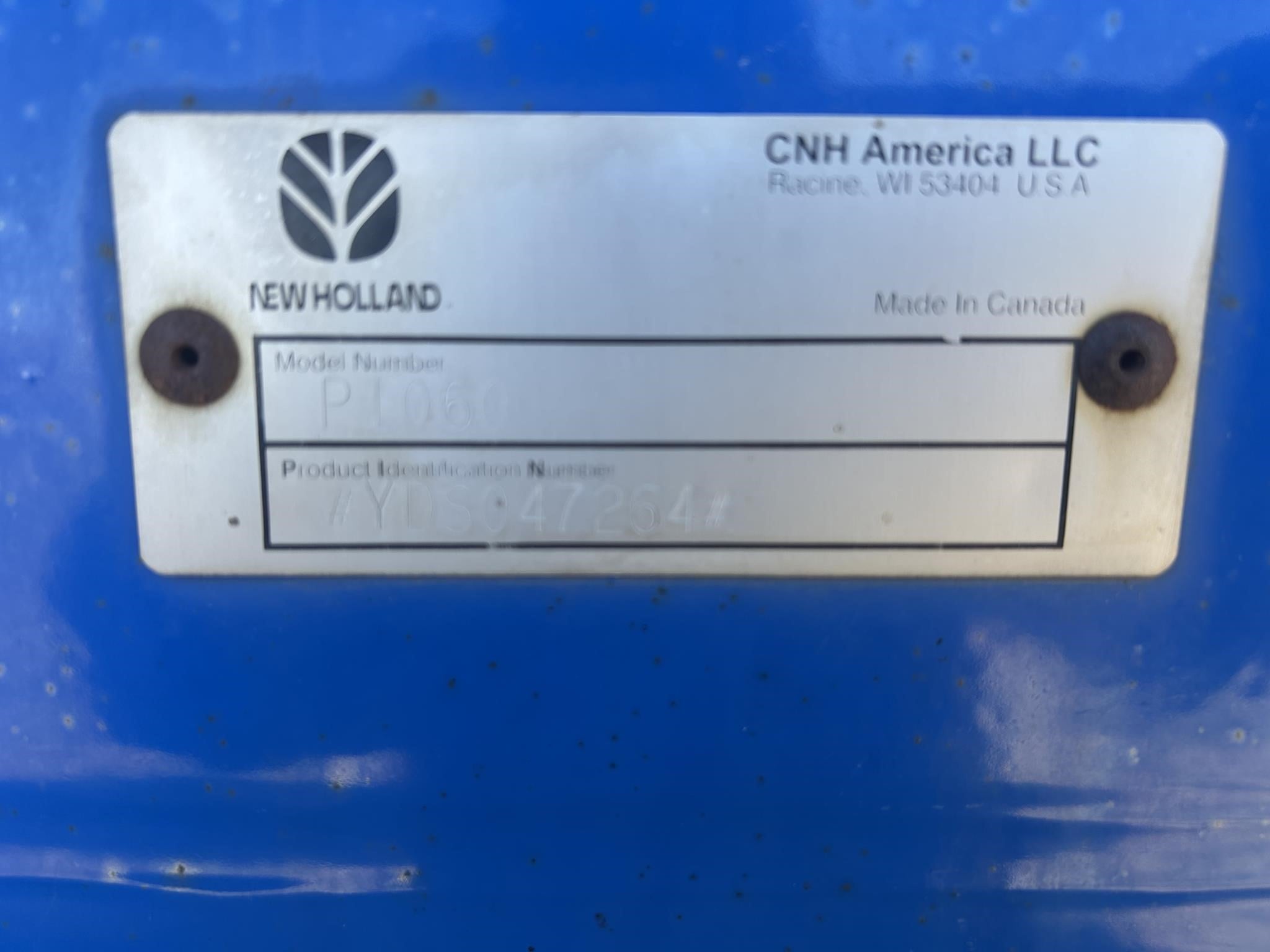 2013 New Holland P2070