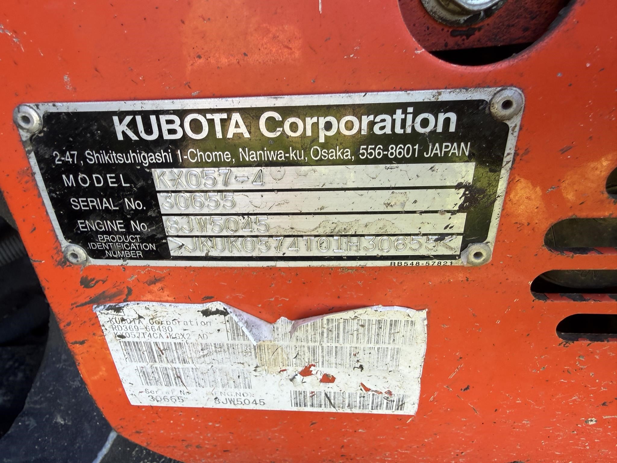 Kubota KX057-4