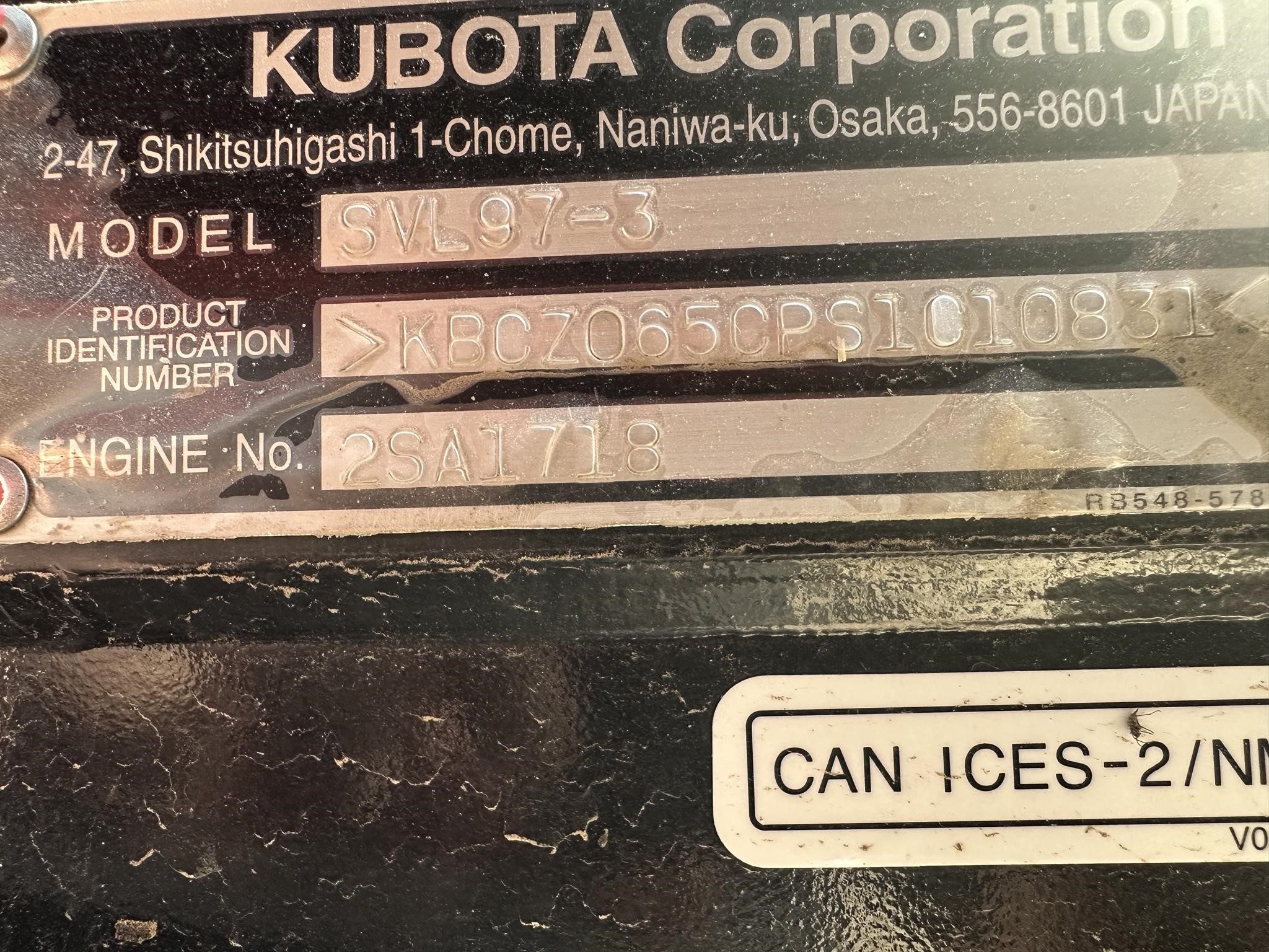 2025 Kubota SVL97-3