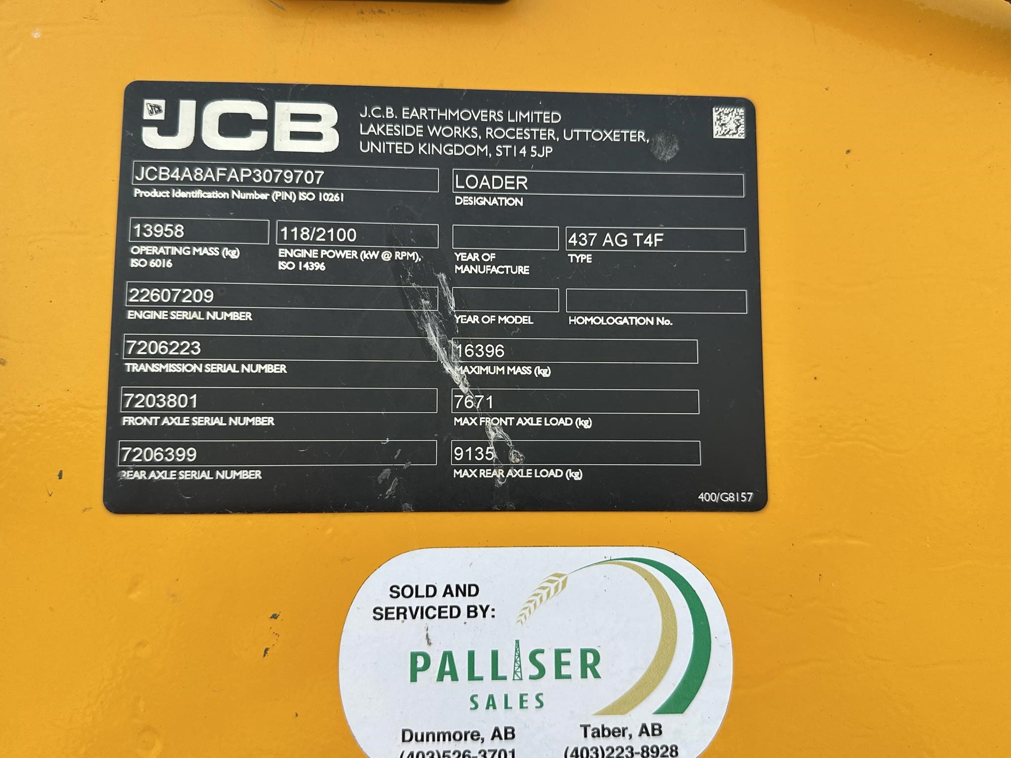2023 Jcb 437HT